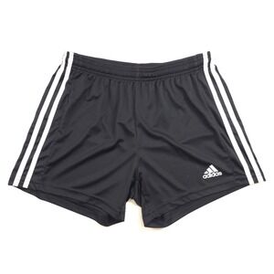 adidas Black and White Athletic Shorts